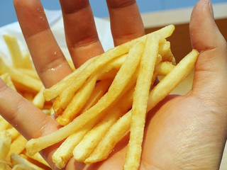 Illustration for article titled Are the Attack on Titan Fries Big Enough for You?